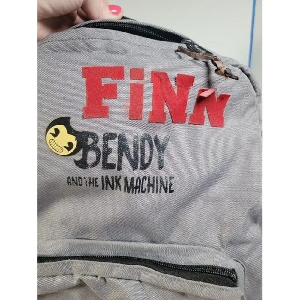 Bendy and The Ink Machine‎ Backpack Laptop Case Padded USB Port 22